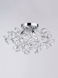 BHS Silver Lila flush ceiling light - British product