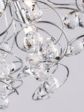 BHS Silver Lila flush ceiling light - British product