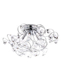 BHS Silver Lila flush ceiling light - British product