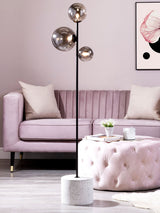 Next BHS Black Forella Three-Light Floor Lamp- Buy online at McGrocer