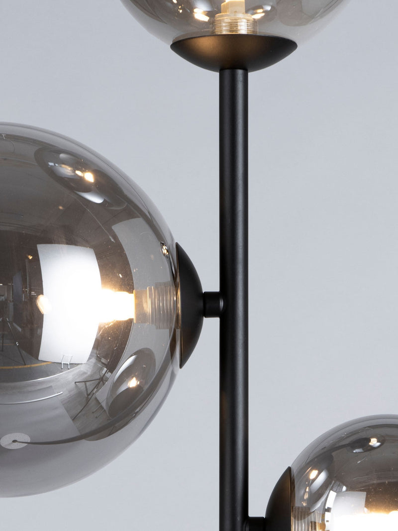 BHS Black Forella floor lamp, imported from the UK