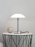 BHS Chrome Archie Touch Table Lamp 27cm UK version
