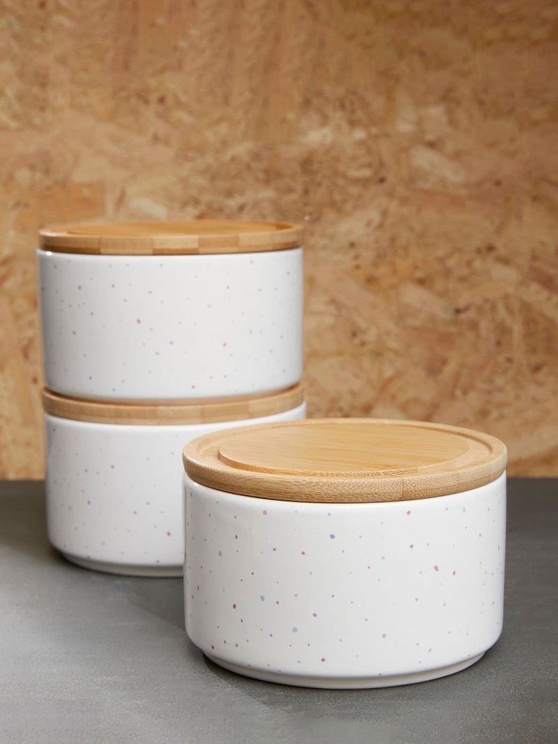 Interiors by Premier Natural Fenwick stackable canisters, UK version