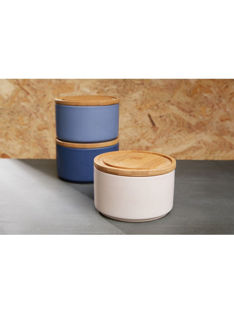Premier Blue Fenwick storage canisters set of 3, UK version