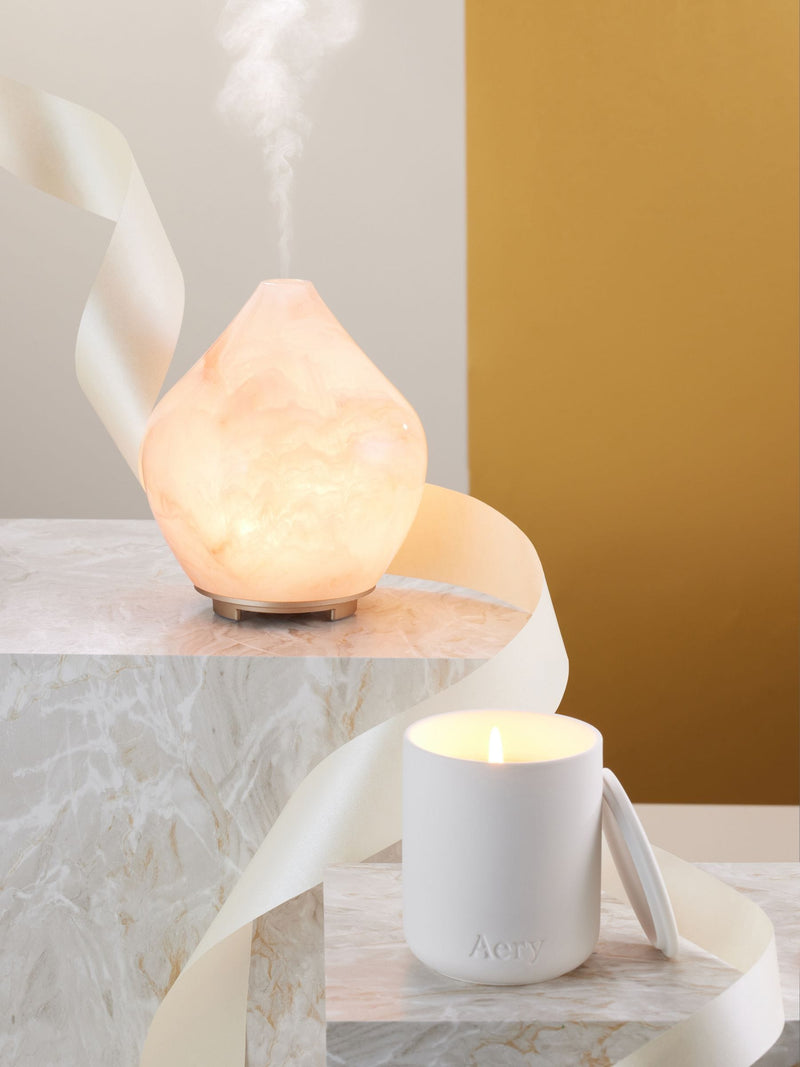 Made by Zen Gem Polyresin Aroma Electric Diffuser with Ambient Light