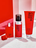 Code Red bath set with perfume, wash and spray - British product