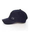 Calvin Klein Golf black cotton twill adjustable cap imported from the UK