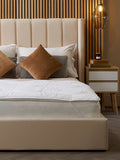 Snuggledown quilted hotel luxury deep fit mattress protector (British brand)