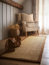 Next Origin Rugs Warm Natural Hand Woven Sisal Runner 300cm x 67cm- Buy online at McGrocer