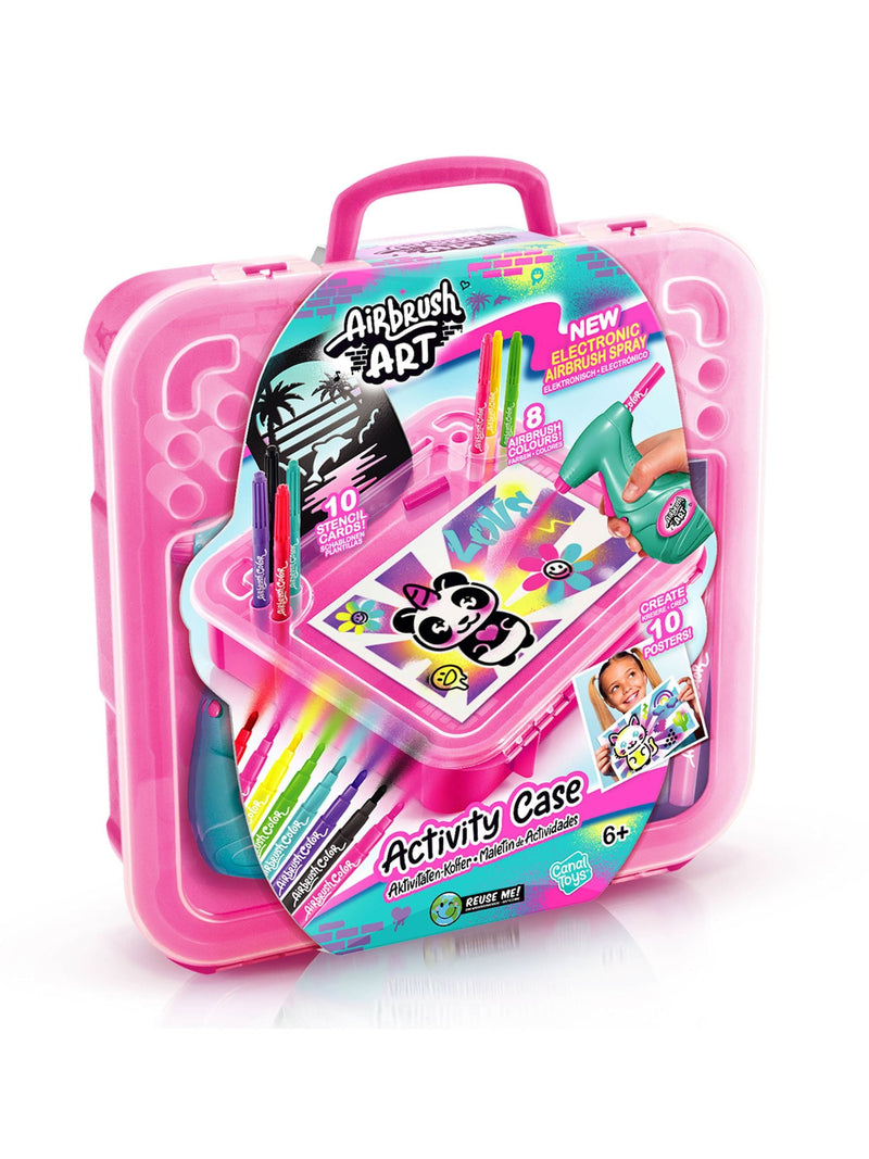 Canal Toys airbrush art activity case, UK version