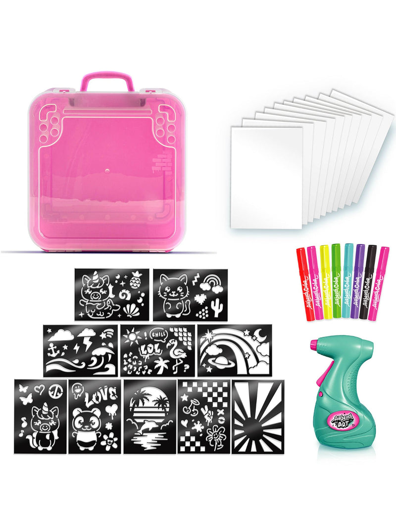 Canal Toys airbrush art activity case, UK version