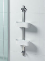 Next Showerdrape White Elements Shower Caddy- Buy online at McGrocer