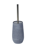 Showerdrape Navy Denim toilet brush (British brand)