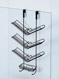 Showerdrape Black Atrium Shower Caddy (British brand)