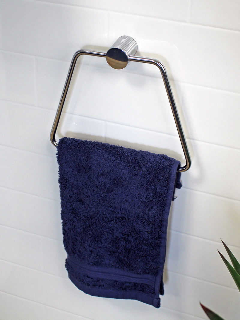 Showerdrape Vitality Towel Ring polished chrome (British brand)