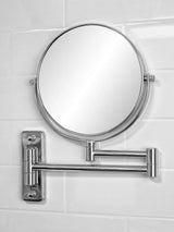 Next Showerdrape Chrome Lindos Extendable Shaving Mirror- Buy online at McGrocer