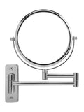 Showerdrape chrome Lindos extendable shaving mirror (British brand)
