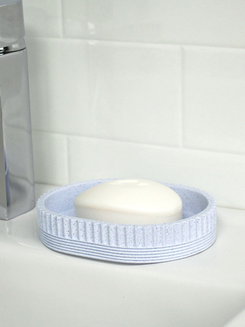 Showerdrape light blue tranquil soap dish (British brand)