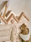 Natural Bertie Bear Woodland Spa Toothbrush Tidy