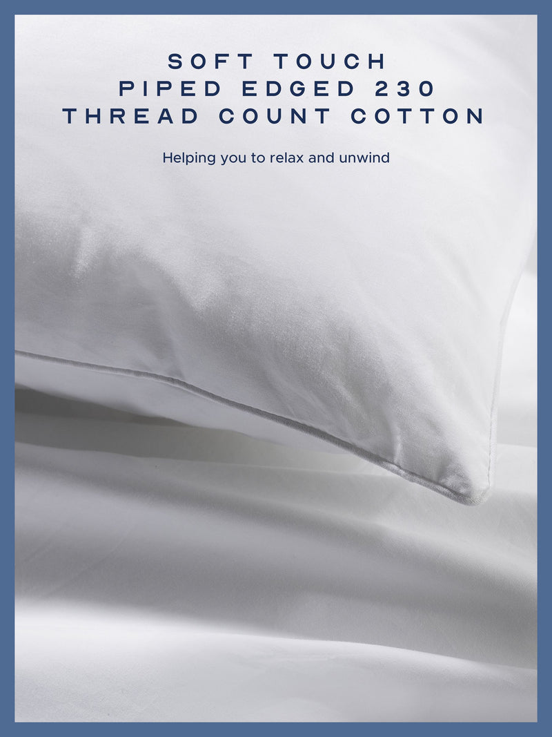 Snuggledown medium back sleeper pillows set of 2 (British brand)