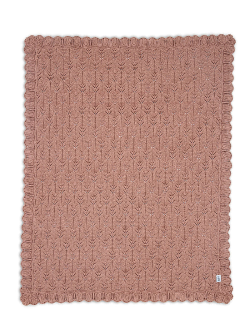 Mamas & Papas knitted blanket wildflower pink (British brand)