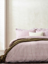 Next Yard Berry Barton Check Cotton Duvet Cover and Pillowcase Set- Buy online at McGrocer