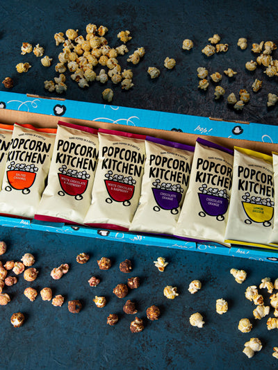 Popcorn Kitchen Gourmet Popcorn Auswahl Geschenkbox