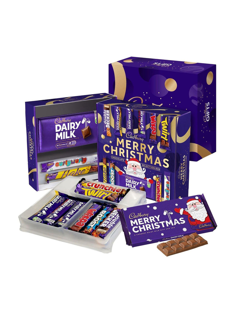Cadbury Christmas Double Deck Chocolate Selection Box - British product