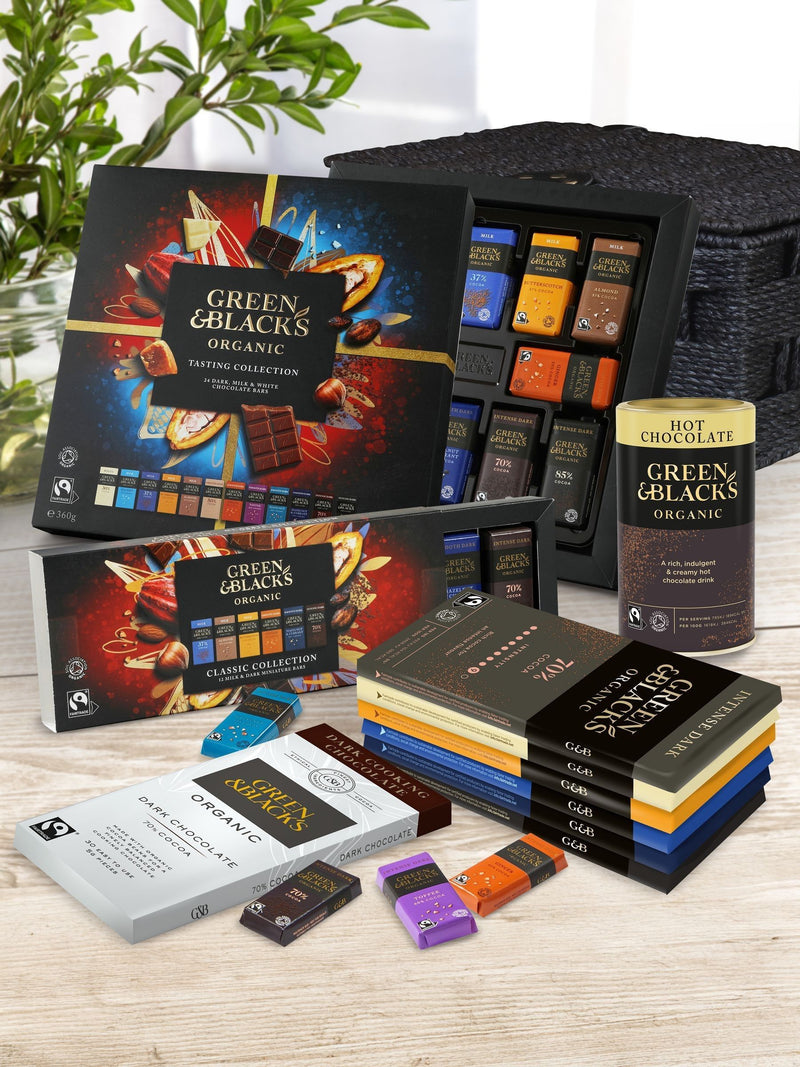 Green & Black's Ultimate Chocolate Basket assorted chocolate collection, UK version