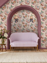 Next Cath Kidston Pink Painted Kingdom A4 Wallpaper Sample- Buy online at McGrocer