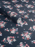 Cath Kidston navy floral wallpaper 10m roll - British product