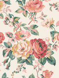 Cath Kidston Autumn Garden Rose wallpaper, imported from the UK