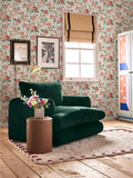 Cath Kidston Autumn Garden Rose wallpaper, imported from the UK