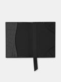Whistles shiny croc black passport holder, imported from the UK