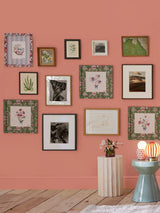 Next Cath Kidston Peach Picking Pink Peel & Stick Wallpaper Sample A5- Buy online at McGrocer