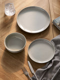Moderna grey 12 piece dinner set, imported from the UK