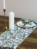Avalon Home Green Oak table runner 32x230cm - British product