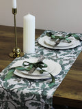 Avalon Home Green Oak table runner 32x230cm - British product