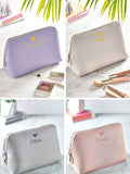 Loveabode personalised large heart makeup bag 25cm, UK version