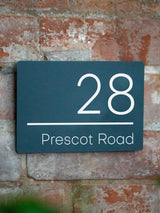 Next Personalised Acrylic House Sign (20x14cm)- Buy online at McGrocer