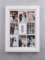 Next Loveabode Personalised Multi Photo Art Frame 21x29.5cm Photo Frame- Buy online at McGrocer