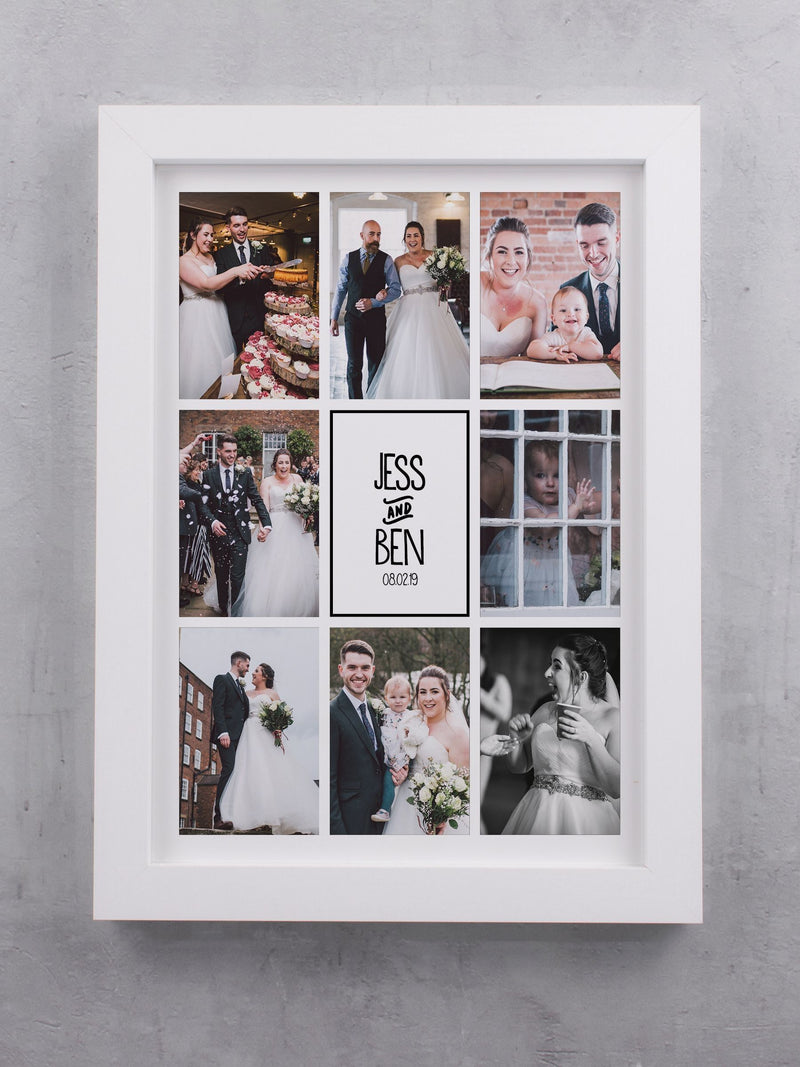 Loveabode personalised photo frame 21x29.5cm, imported from the UK