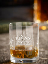 Next Loveabode Personalised Crystalite Panel Whiskey Tumbler 320ml- Buy online at McGrocer