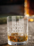 Loveabode Crystalite whiskey tumbler 320ml, UK version
