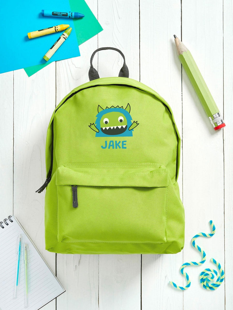 Loveabode personalised kids dino backpack (British brand)