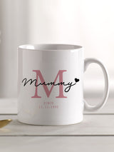 Next Loveabode Personalised Est Mummy Mug 11oz- Buy online at McGrocer