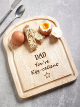 Next Loveabode Personalised 'Egg-cellent' Egg Board 20cm x 24cm- Buy online at McGrocer