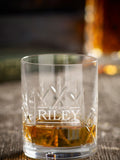 Loveabode Personalised Est. & Name Crystalite Glass 320ml, imported from the UK