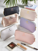 Next Personalised Small Heart Boutique Make-Up Bag- Buy online at McGrocer