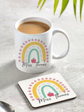 Loveabode Teachers Mug and Coaster Gift Set - British product